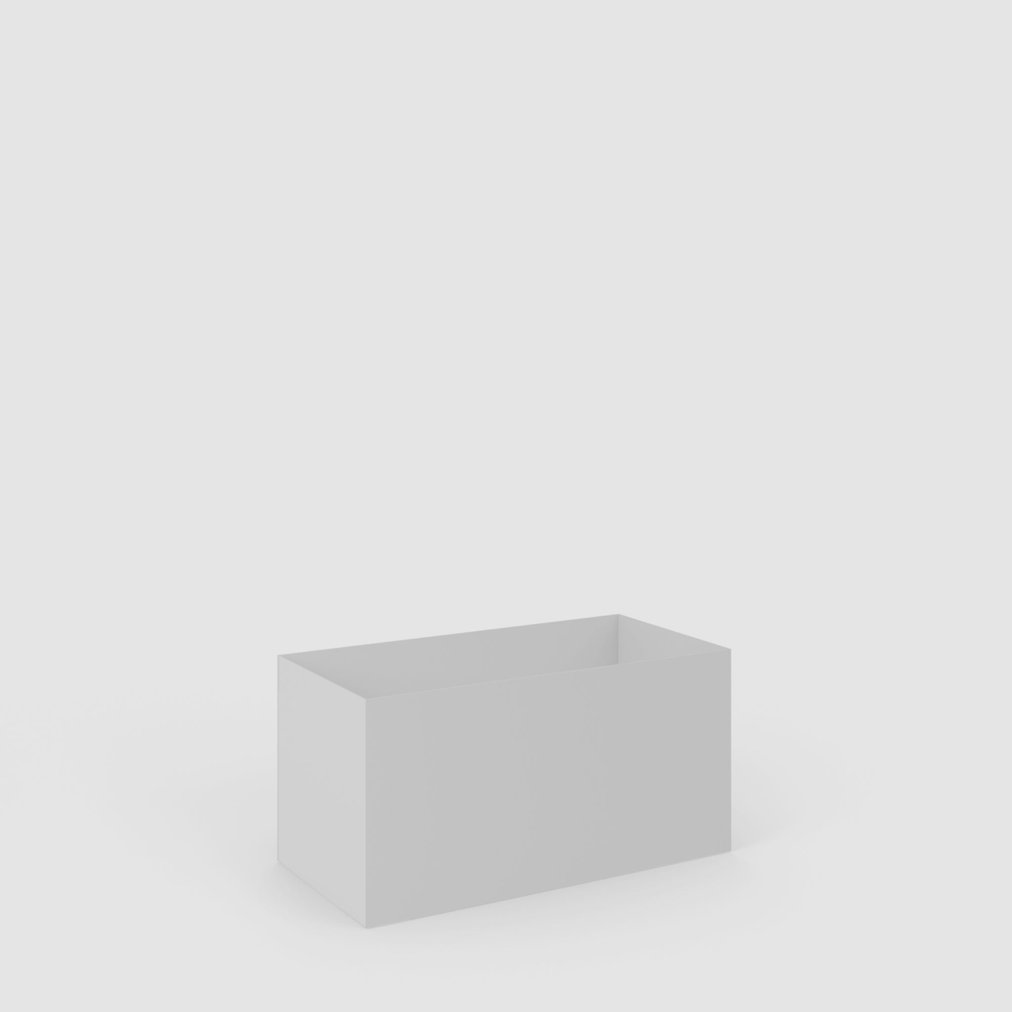 Hi Pots | Rectangular aluminium planter