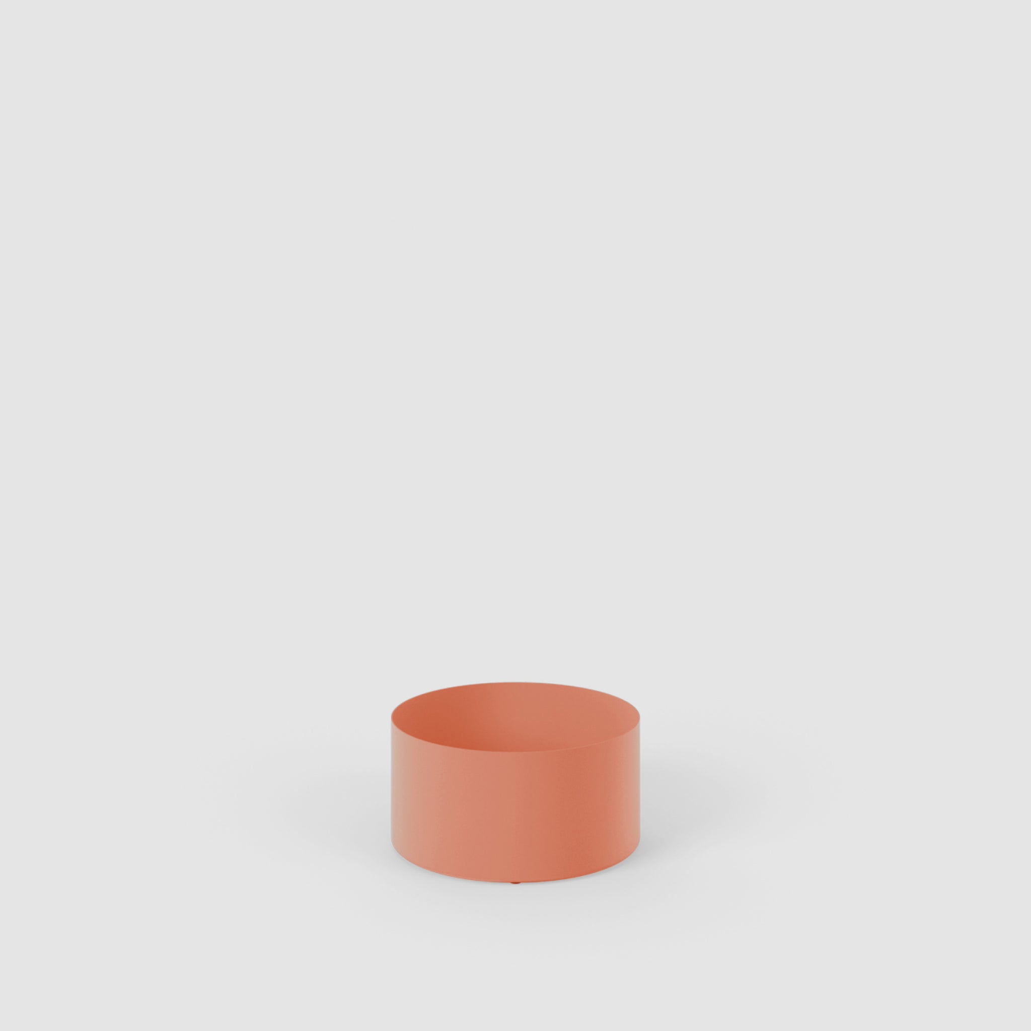Hi Pots | Round low aluminium pot
