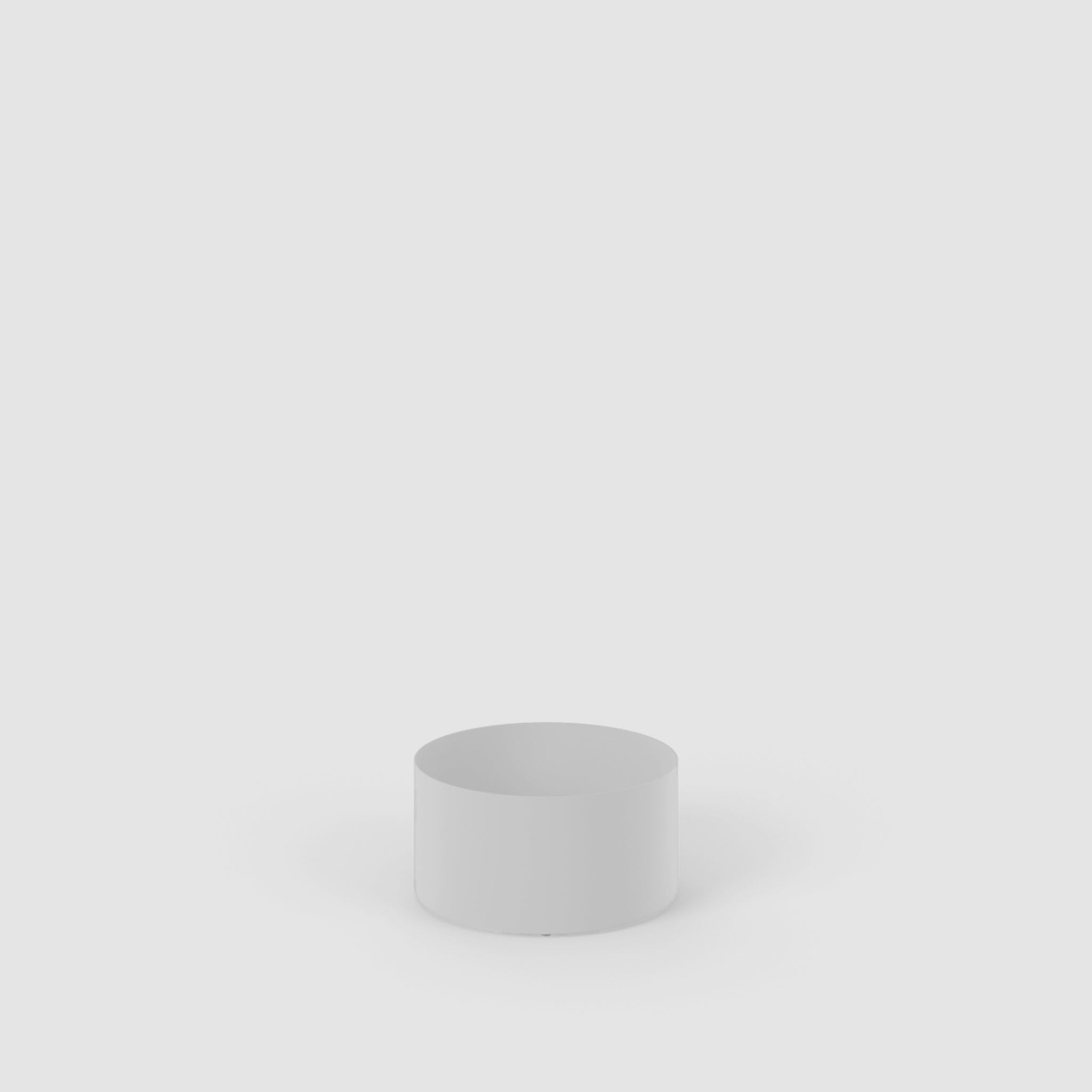 Hi Pots | Round low aluminium pot