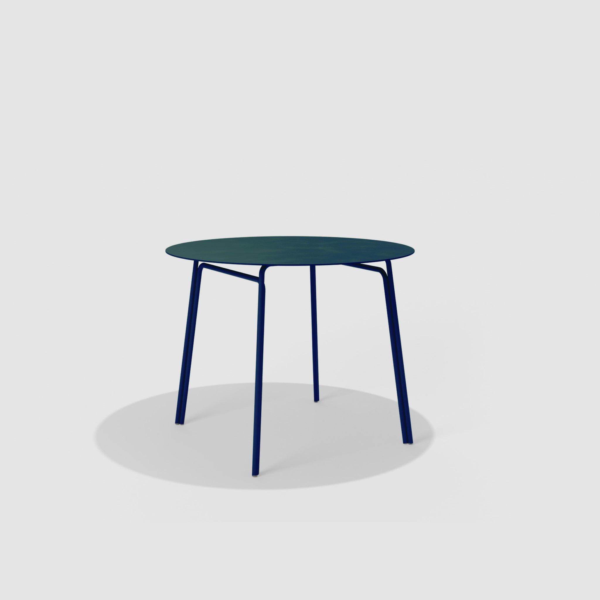 Nº12 | Mesa de jantar redonda em alumínio