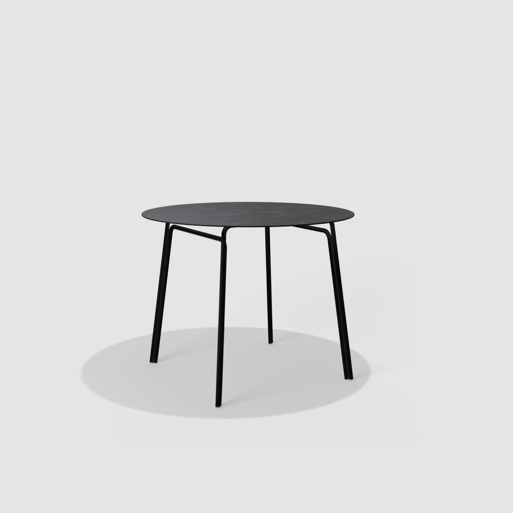 Nº12 | Mesa de jantar redonda em alumínio