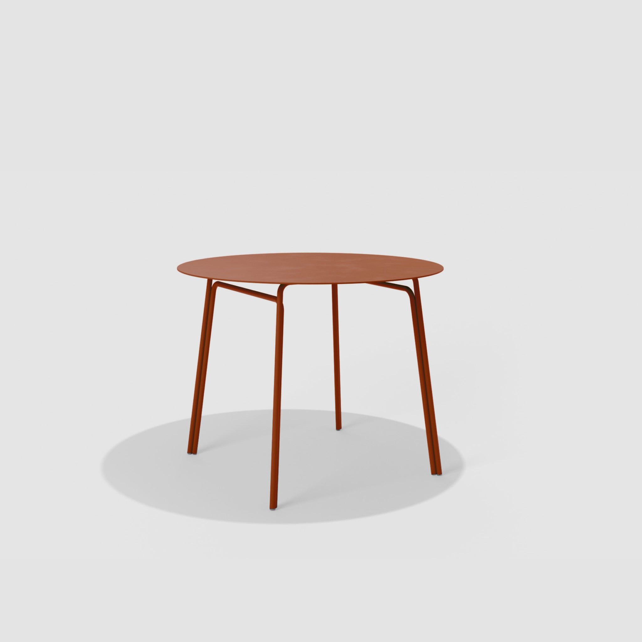 Nº12 | Mesa de jantar redonda em alumínio