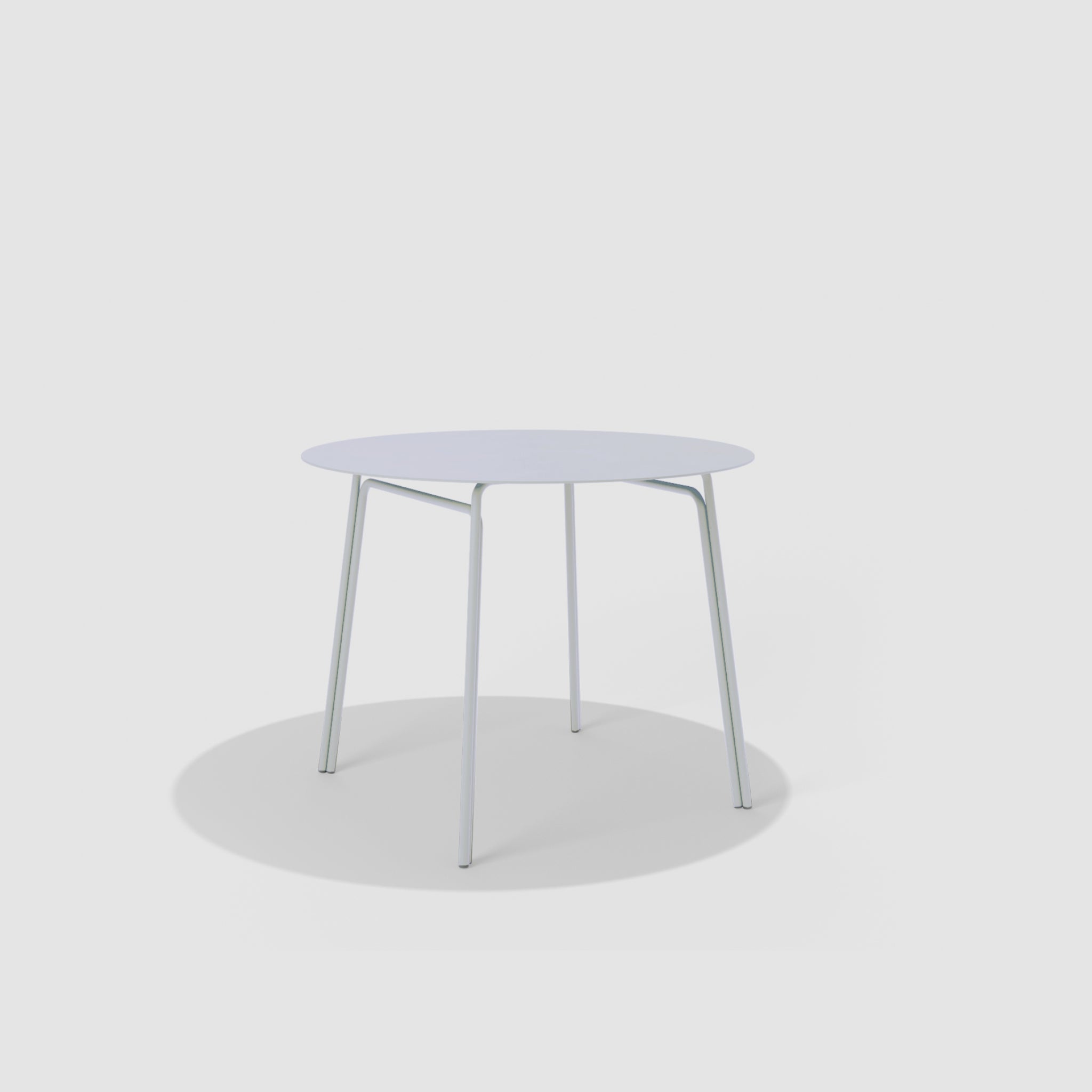 Nº12 | Mesa de jantar redonda em alumínio