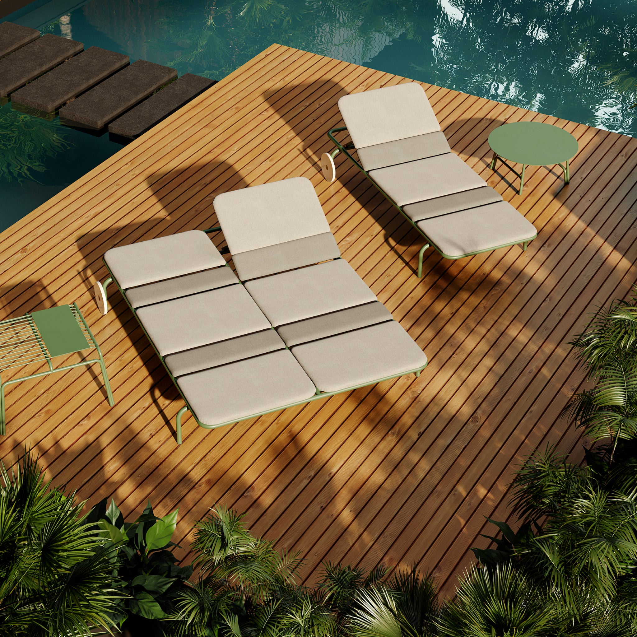 No. 12 | Aluminium outdoor side table