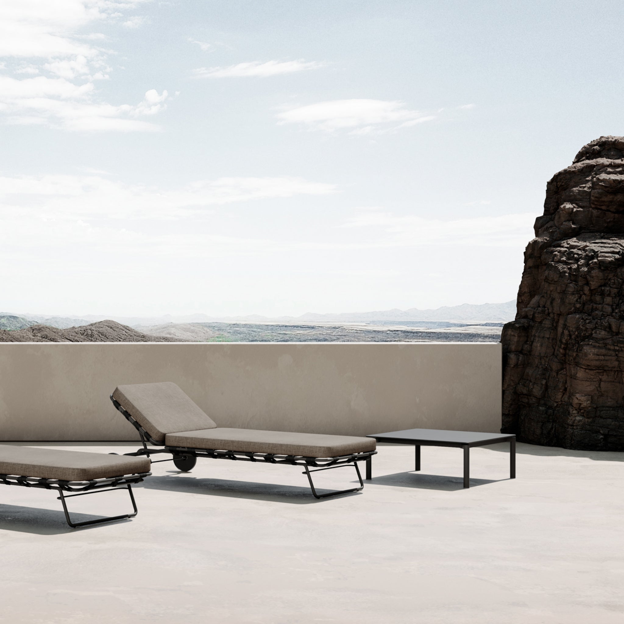 Twist | Mesa de centro para exterior