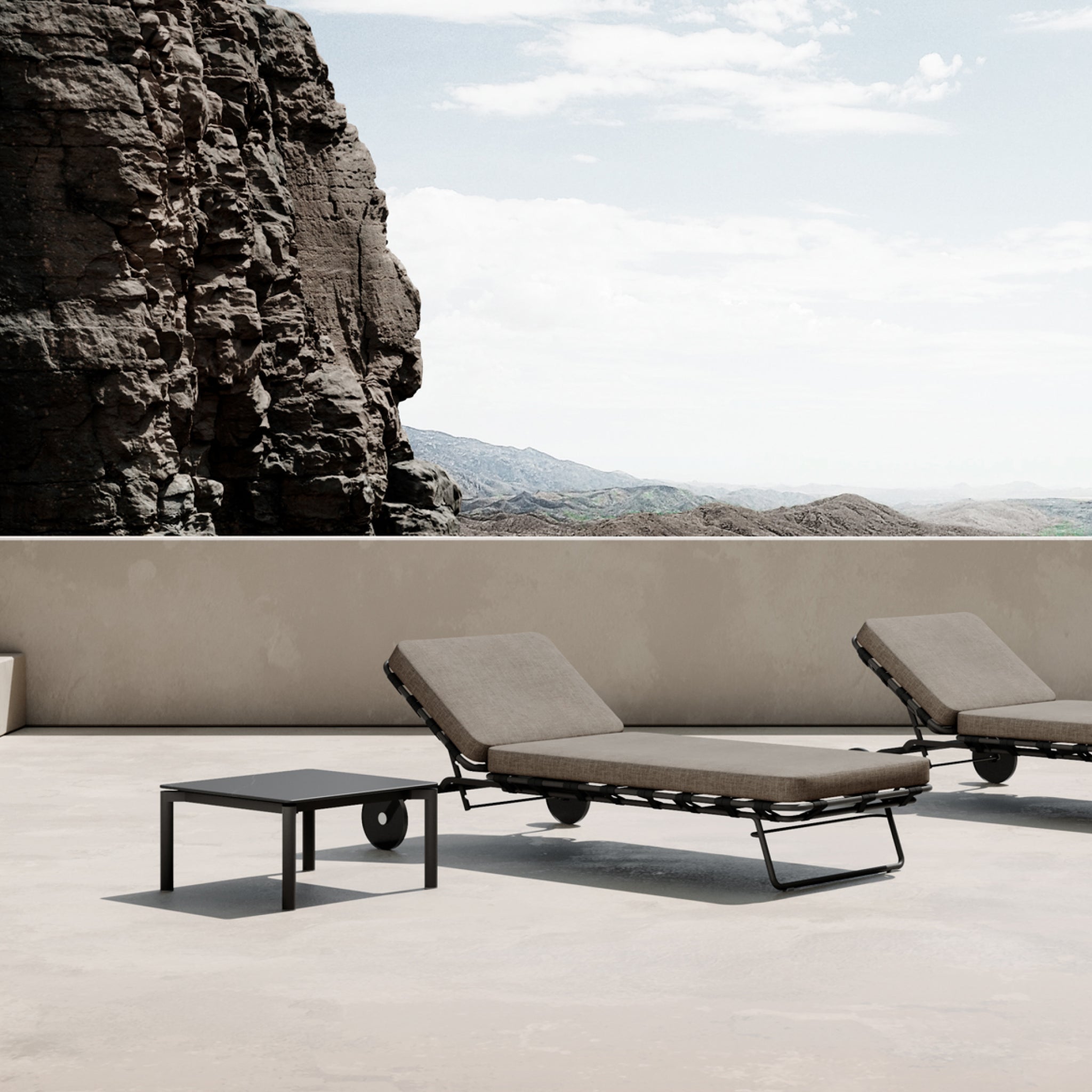 Twist | Mesa de centro para exterior