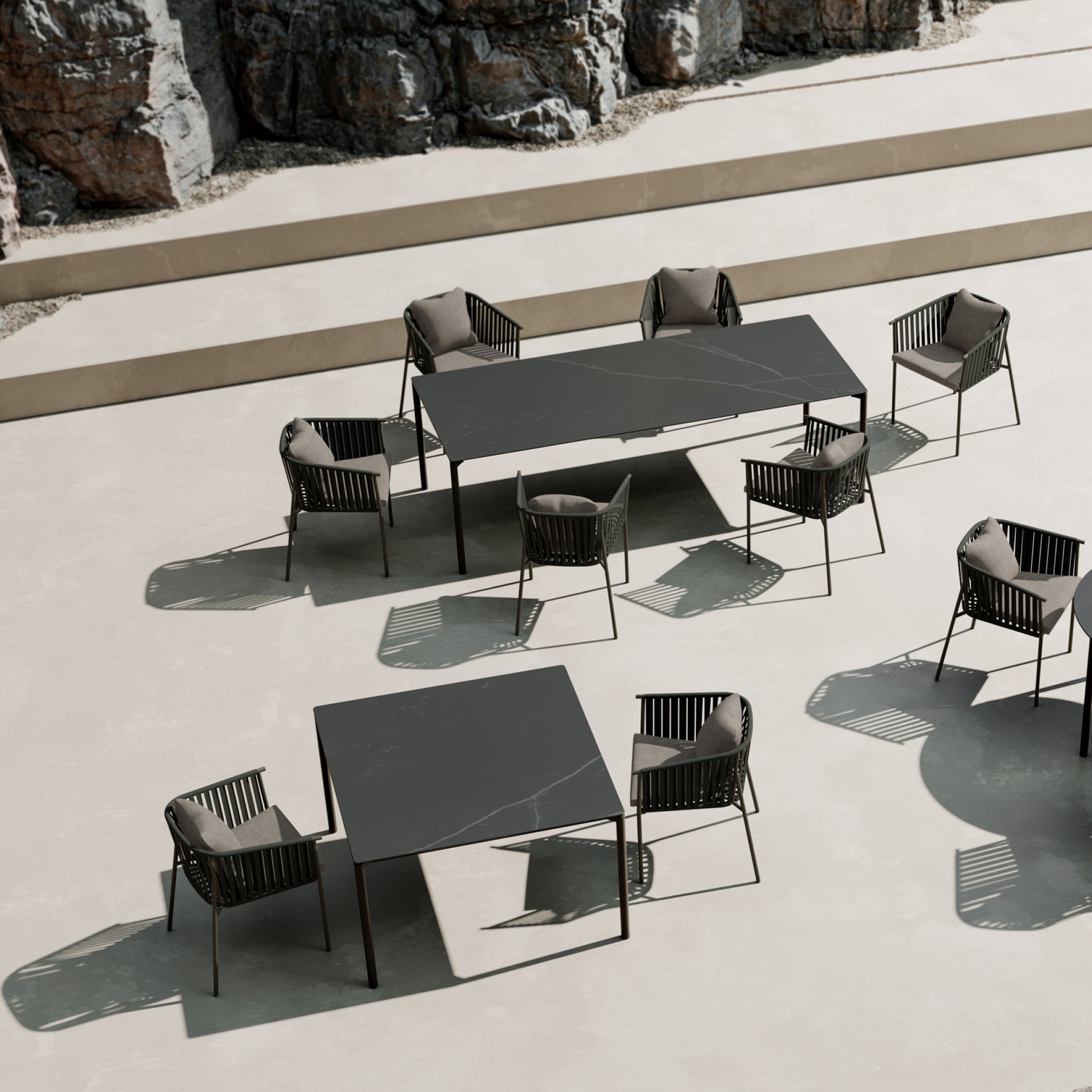 Twist | Mesa de jantar para exterior