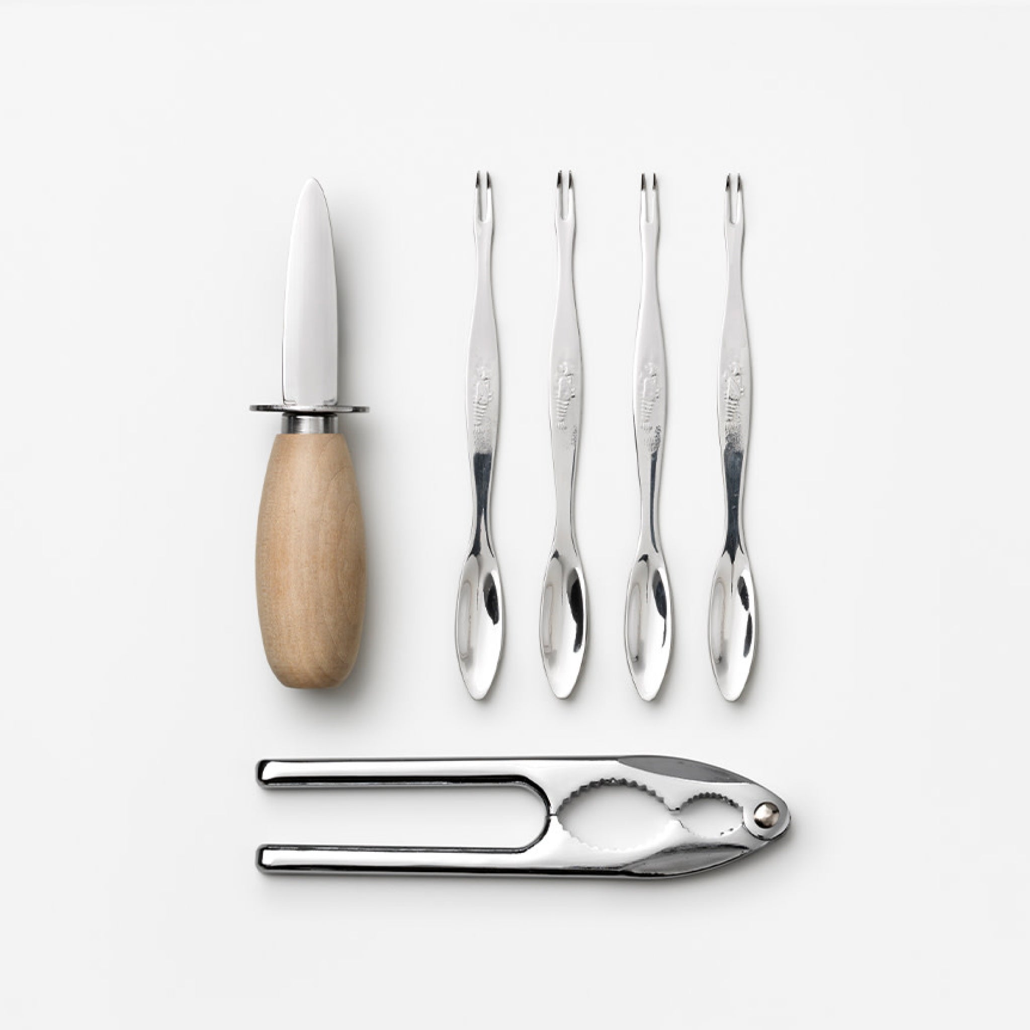 Conjunto de Utensílios para Marisco
