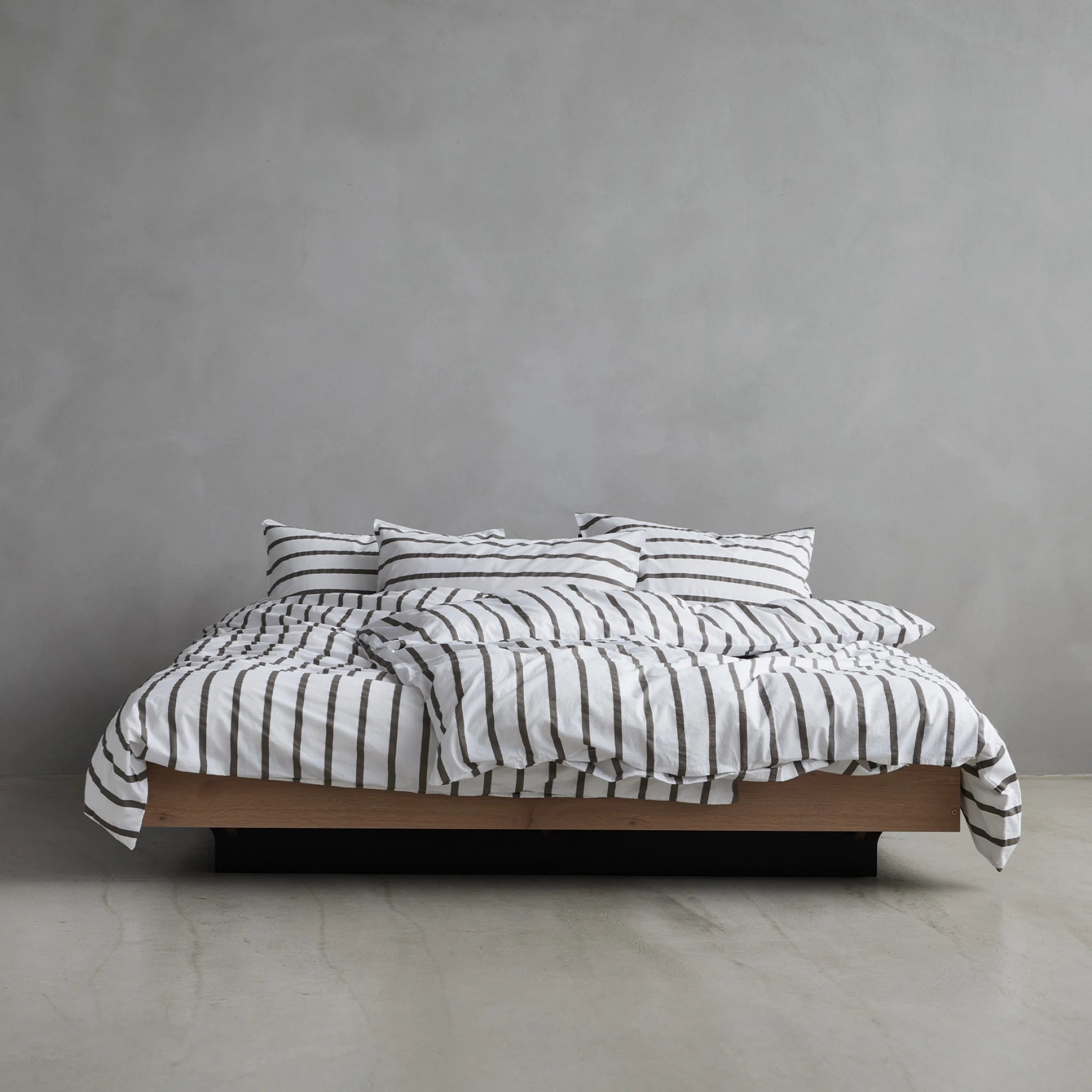 Cotton Stripe | Fronha de Almofada em Algodão Orgânico às Riscas