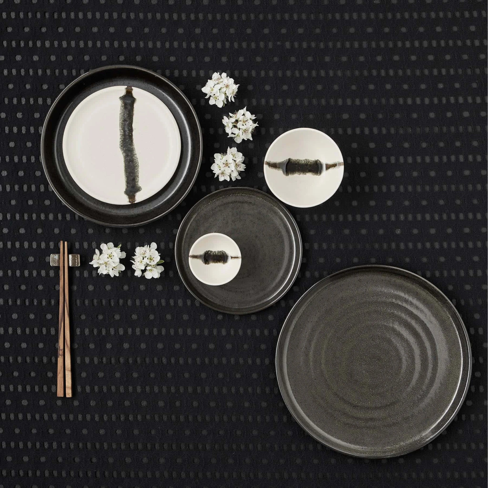 Fenix | Prato de Sobremesa em Porcelana Ø19 cm